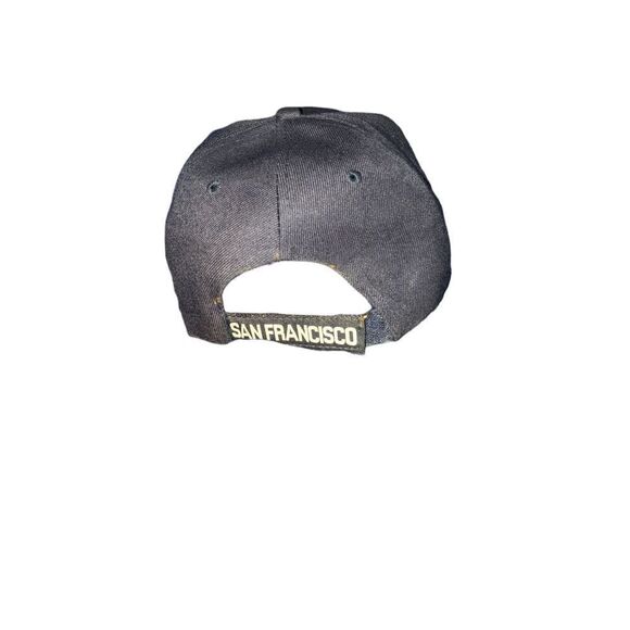 Vintage San Francisco Embroidered Baseball Cap with hook loop adjustable strap - Picture 5 of 5